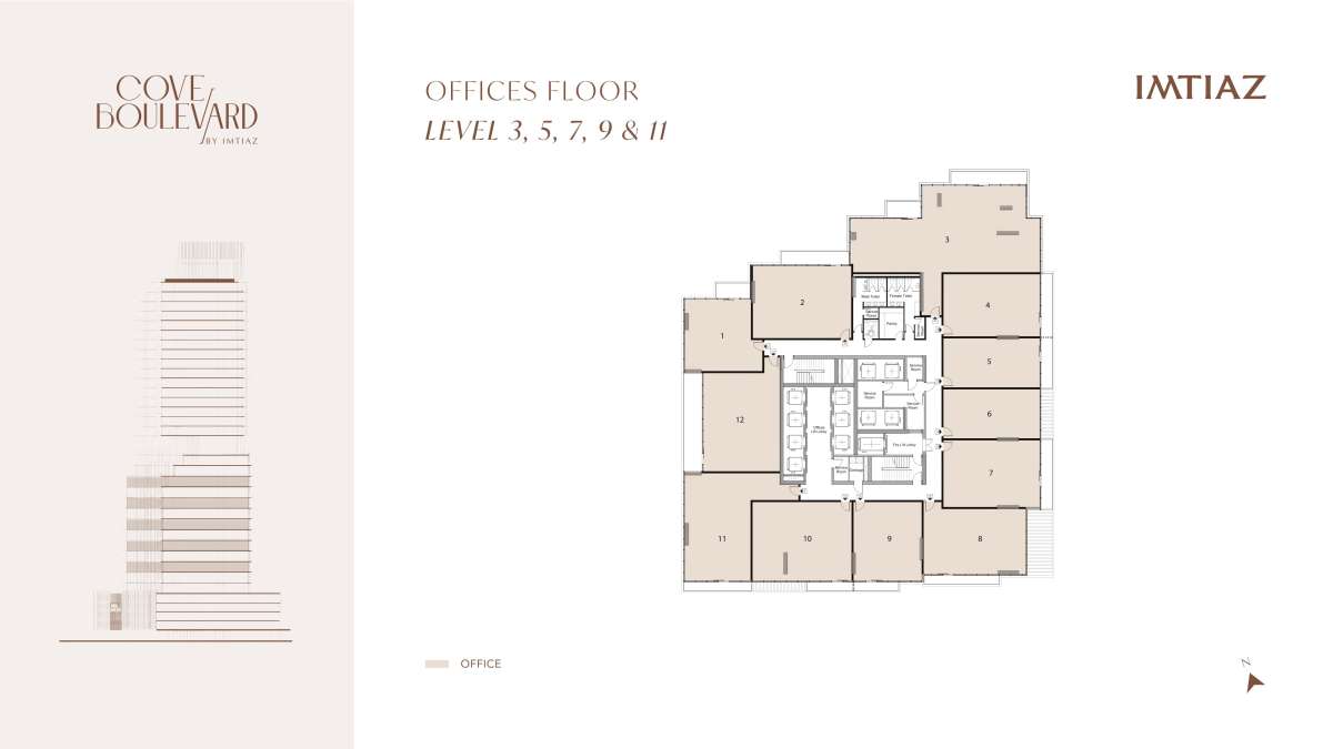 Level 3,5,7,9,11 - Cove Boulevard